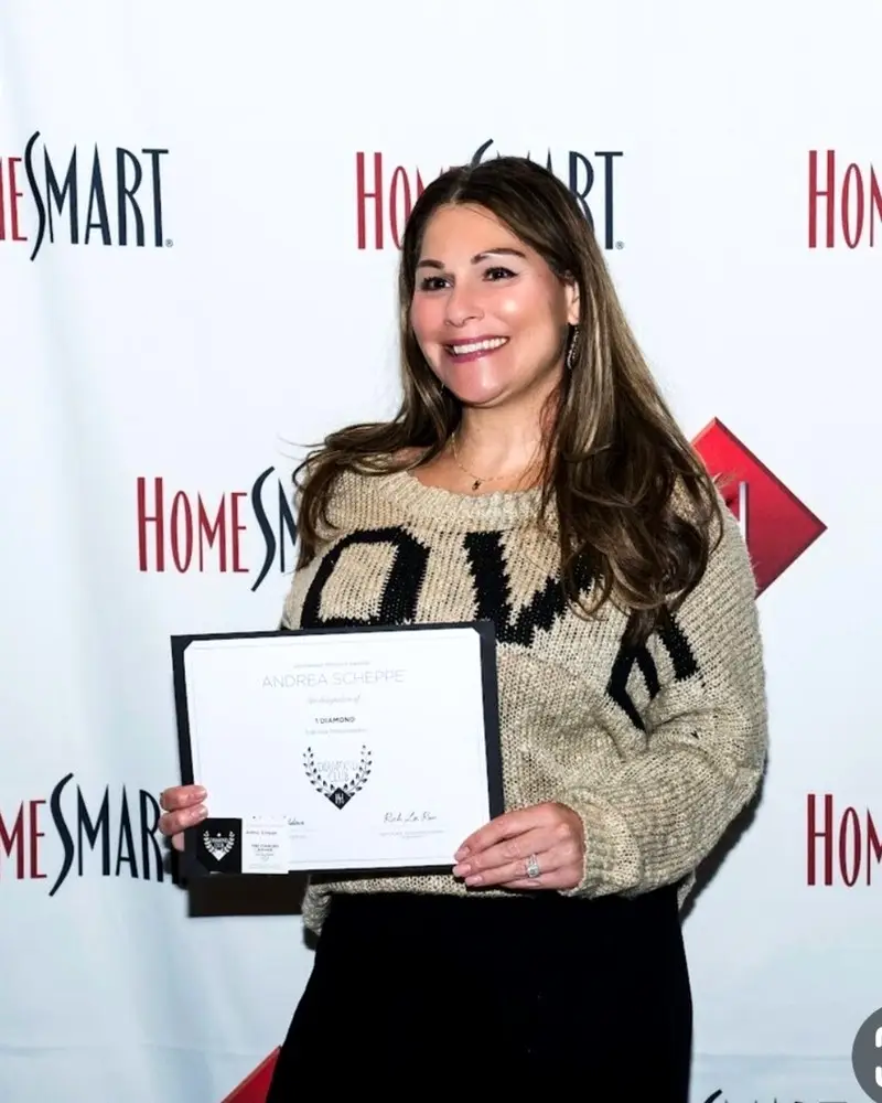 Andrea Scheppe HomeSmart Elite Diamond Award Winner